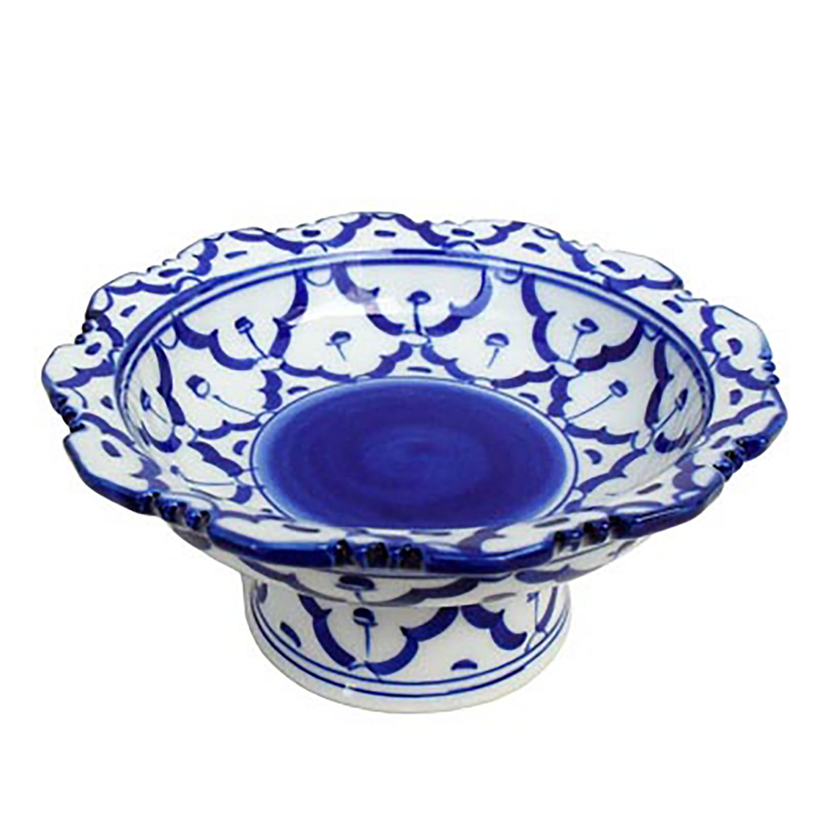 จานมีแท่นรองเซรามิค (P018)