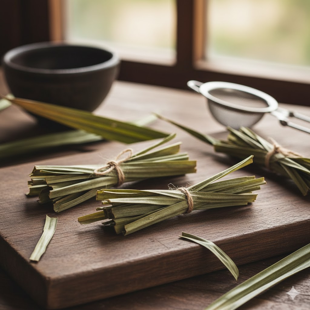 ตะไคร้อบแห้ง